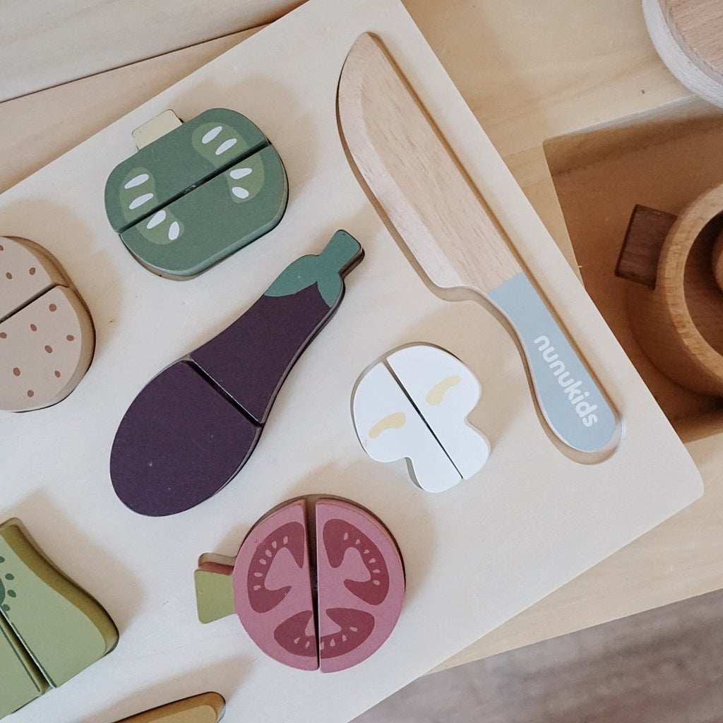 Gemüse Schneiden Und Spielen Haus Spielzeug Puzzles Puzzle Holz Spielzeug